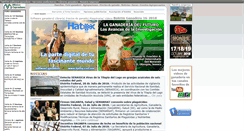 Desktop Screenshot of mexicoganadero.com